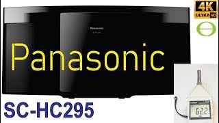Auspacken und ausführlicher Test der kompakten Stereo-HiFi-Anlage Panasonic SC-HC295