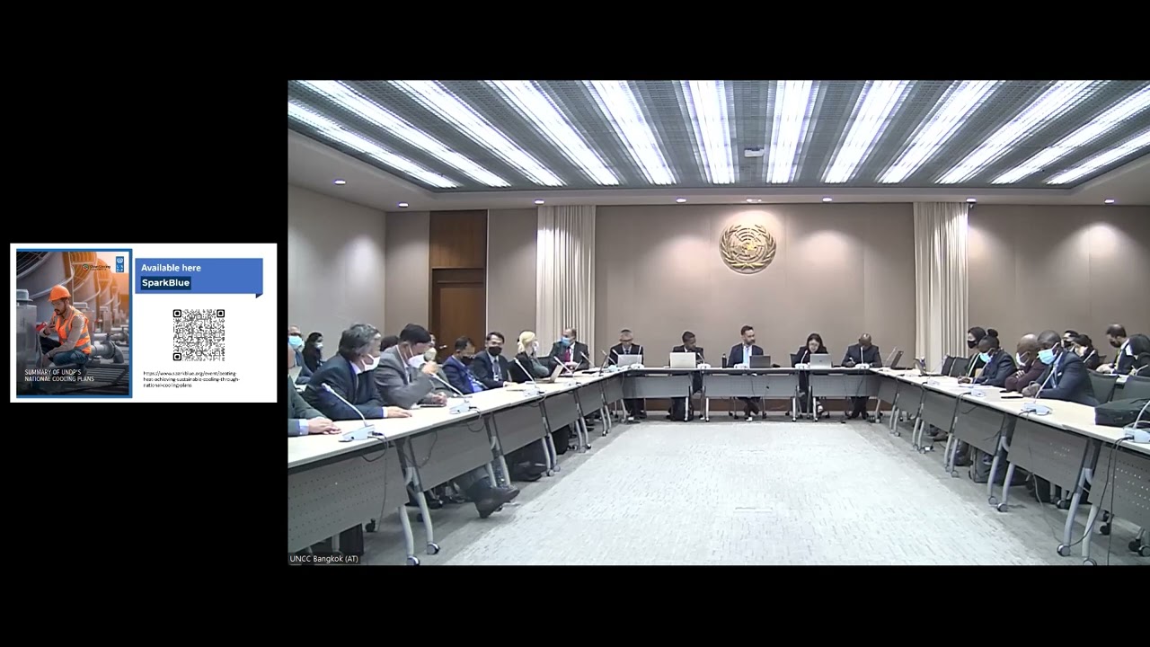 OEWG44 Side Event-Achieving Sustainable Cooling through National Cooling Plans