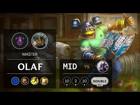 Olaf Mid vs Syndra - EUW Master Patch 9.14