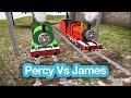 Percy Vs James In A Race Thomas Friends Thomas The Tank Engine