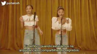 Happy Without Me - Chloe x Halle (LEGENDADO) Live Amazon Represents