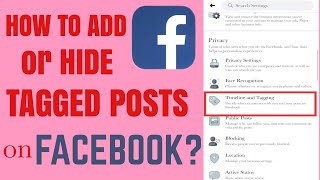 HOW TO ADD OR HIDE TAGGED POSTS ON FACEBOOK TIMELINE | TUTORIAL