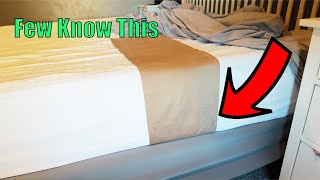 How to fix a sagging bed.