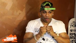 Nelly Explains Why The Air Force 1 Fell Off