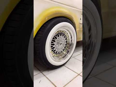 Install JR-Wheels JR9 15 Inch Chrome.  #JR-Wheels #JR9 #VW #Caddy #mk1 #chrome