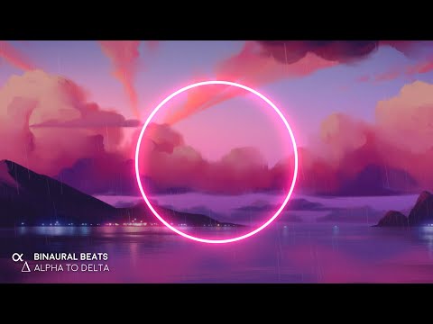 I 💜 RAIN [ Fall Asleep Fast ] Deeply Relaxing Sleep Music - Binaural Beats