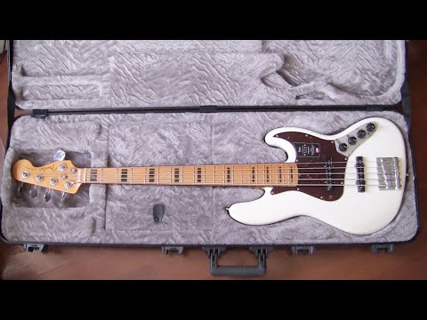 Fender American Ultra Jazz Bass V 5-String open box #bass #fender #openbox #jazzbass