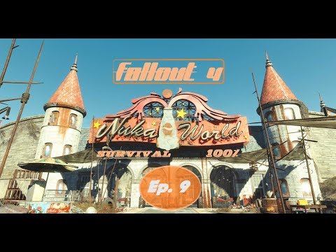 Nuka World Survival 100% - Ep. 9 - Nuka-World Power Plant