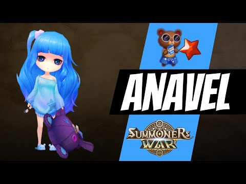 Anavel after Balance Patch. Water Occult Girl in Summoners War RTA