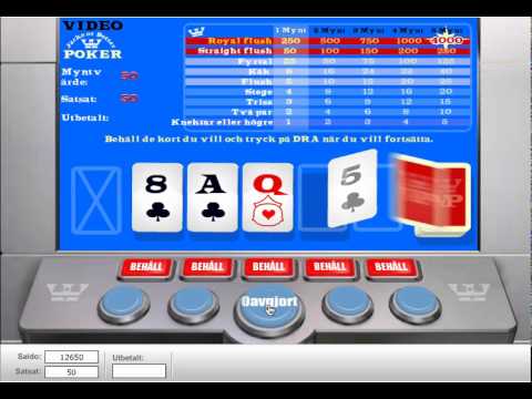 Lycko Bingo - Video Poker - Casinospel