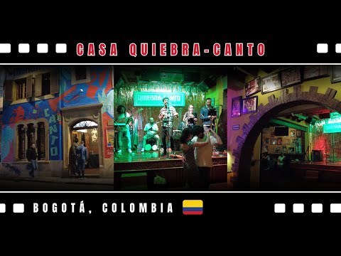 Casa Quiebra-Canto, in the salsa since 1979, Bogotá, Colombia [4k]