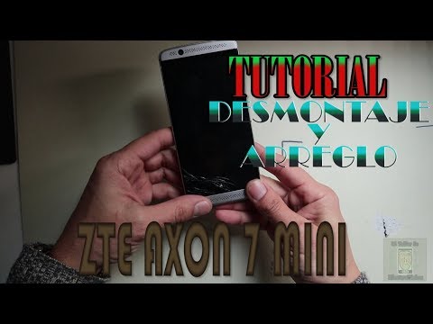 ZTE Axon 7 Mini disassembly and repair tutorial