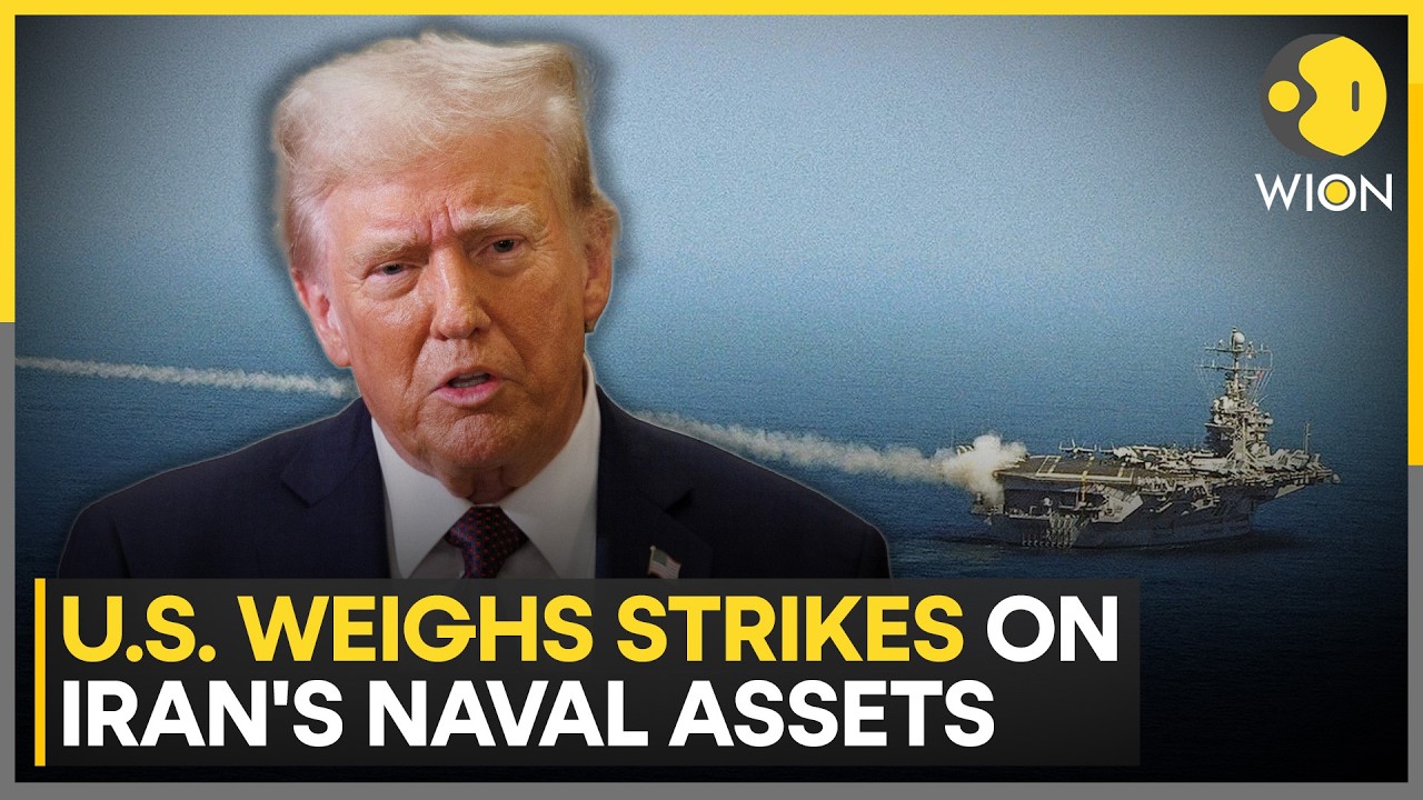 Trump Authorises US Navy to Target Iranian Fast Boats in Hormuz | WION