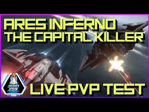 Star Citizen 4.5 - Ares Inferno Meta Loadout PVP Test w/ Engineering