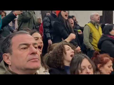Tens of thousands protest in Tbilisi against the draft foreign agents bill