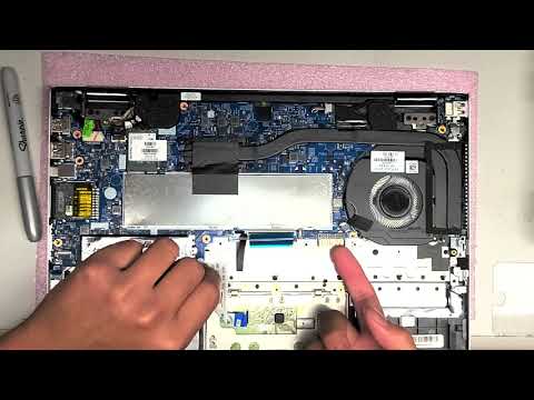 HP Pavilion X360 m Convertible 14m-cd0003dx Complete Disassembly Keyboard Replacement Part 1 of 2
