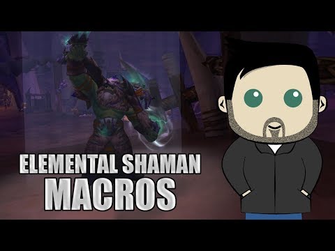Elemental Shaman GSE Macros for 8.0