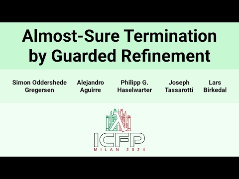 [ICFP24] Almost-Sure Termination by Guarded Refinement