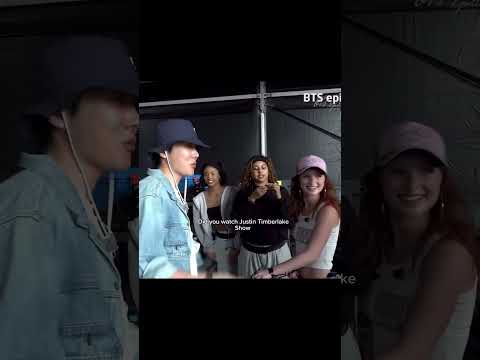 Jhope and Alyssa interaction ✨