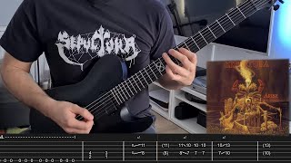 Sepultura - Murder (Guitar Cover + Screentabs)