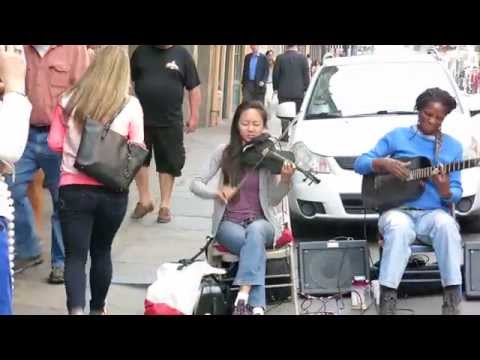 Tanya and Dorise ~ Amazing Grace ~ 3/21/14 ~ French Quarter, New Orleans