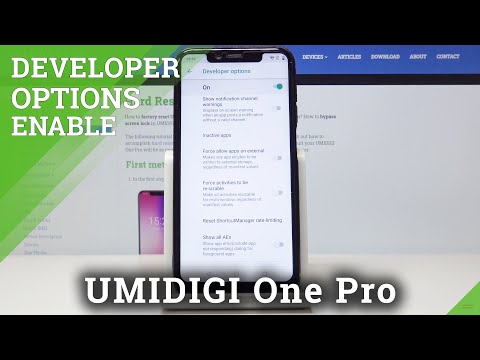 How to Enter Developer Options in UMIDIGI One Pro – Advanced Settings