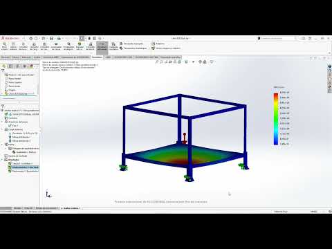 Simulação de Análise Estrutural no SolidWorks | Caixa Metálica