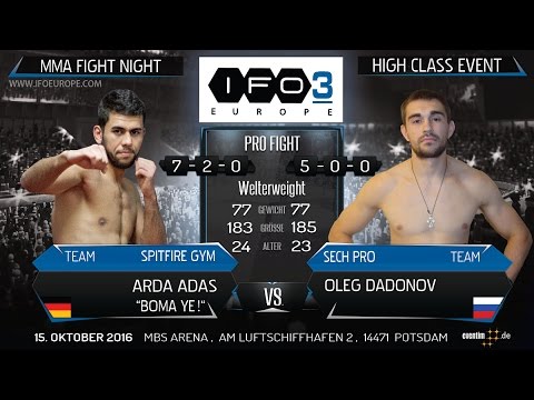 IRON FIGHTERS 3 - ARDA ADAS vs. OLEG DADONOV - ! GREAT FIGHT ! - HIGH CLASS EVENT - Full PRO Fight