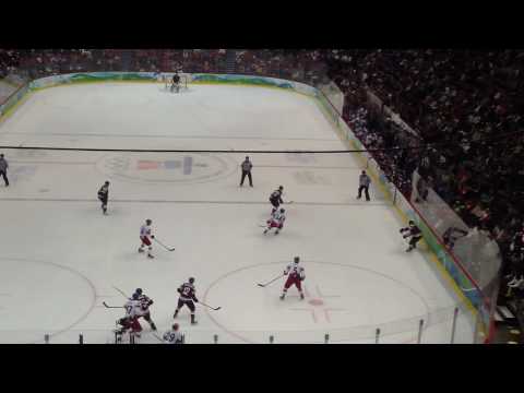 Latvia scores a goal!