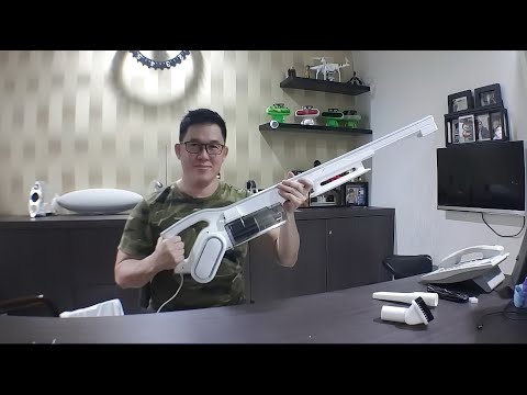 Deerma DX888 Stick dulkių siurblys video
