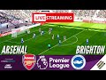 Arsenal 2 vs 0 Brighton | English Premier League 2023/24 | PES21 Video Game Simulation