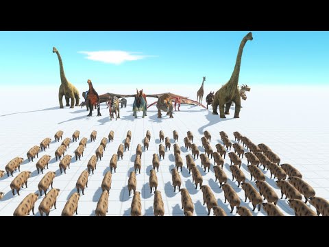 100X WILD BOAR VS ALL TEAM | Animal Revolt Battle Simulator