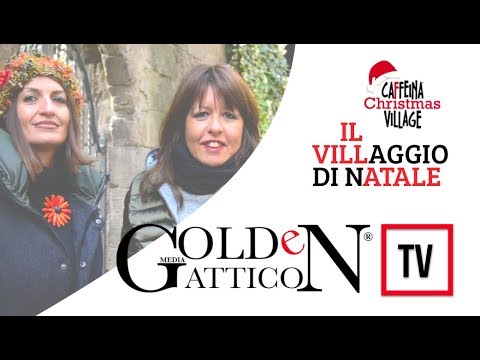 GOLDeN ATTICO TV Caffeina Christmas Village FIAIP VITERBO E REPLAT VITERBO