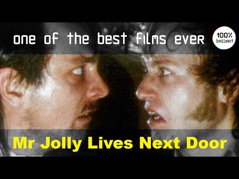 Mr Jolly Lives Next Door - Film Review #rikmayall #adrianedmonson #comicstrip #moviereview