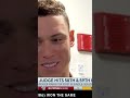 Aaron Judge speaks after hitting 58th & 59th homers of the year ? #shorts