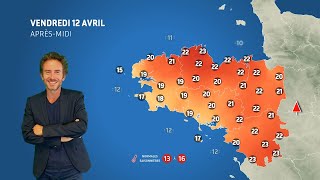 Illustration de l'actualité La météo de votre vendredi 12 avril 2024