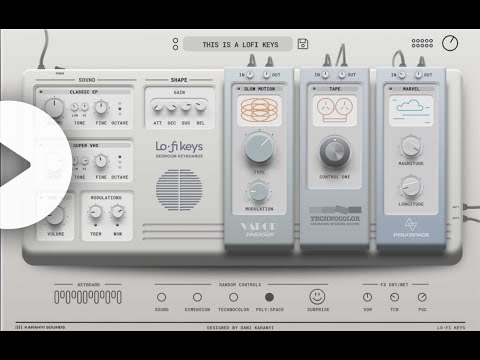 Lofi Keys VST  Karanyi Sounds classic lo-fi sound to your music productions