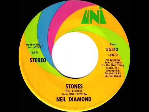 1971 HITS ARCHIVE: Stones - Neil Diamond (stereo 45)