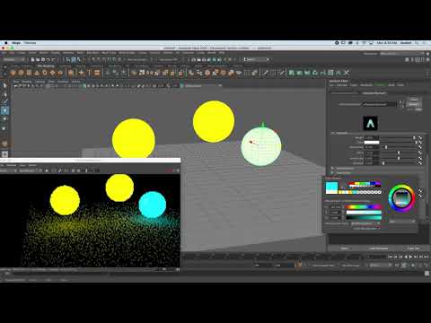 Arnold Material Lights in Maya