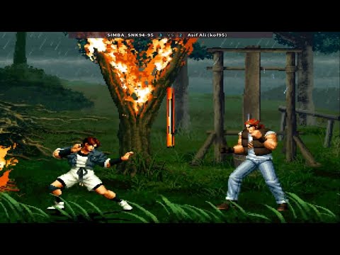 SIMBA_SNK94-95 (us) vs Asif Ali (kof95) (pk) 킹오파 95 The King Of Fighters 95 | Fightcade 拳皇95