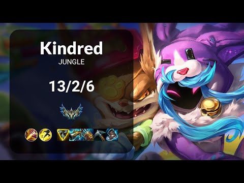 Kindred vs Sejuani JUNGLE - KR CHALLENGER Patch 14.23
