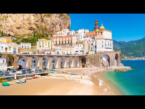 Calm & Relaxing music with Beautiful Sea🌊& Beach🏖Videos. Relax, Meditation, Sleep 🛌🧘‍♂️(HD 720p)