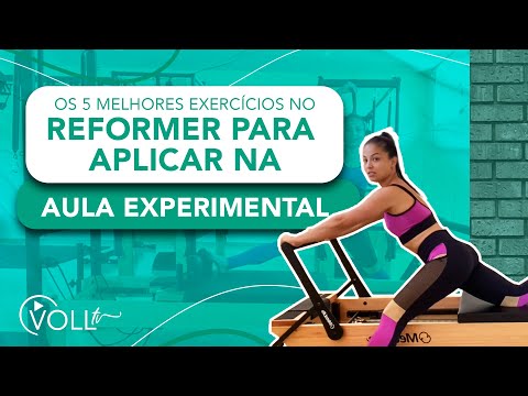 The 5 best Reformer exercises to use in a trial class.