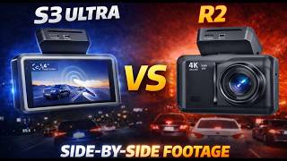 Best 4K Dash Cam 2026? Pelsee S3 Ultra vs ROVE R2 | Night Vision Test Results