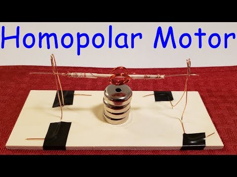 Homopolar Electric Motors Compilation - Physics Science Experiments