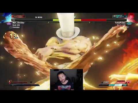 801 Strider Shows the Power of G! - Street Fighter 5