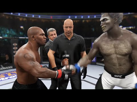 Cragmoor Zombie vs. Mike Tyson - EA Sports UFC 2 - Rematch - Crazy UFC 👊🤪