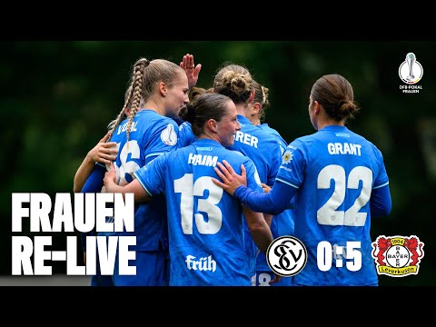 SV Elversberg Frauen 🆚 Bayer 04 Leverkusen Frauen 0:5 | DFB-Pokal, 1. Runde (Re-Live)