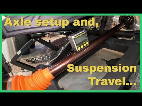 Wratchet Axle Setup and suspension travel.