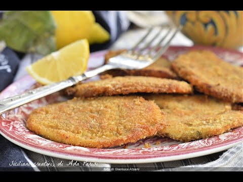 Cotolette alla palermitana (al forno) - Baked sicilian cutlets